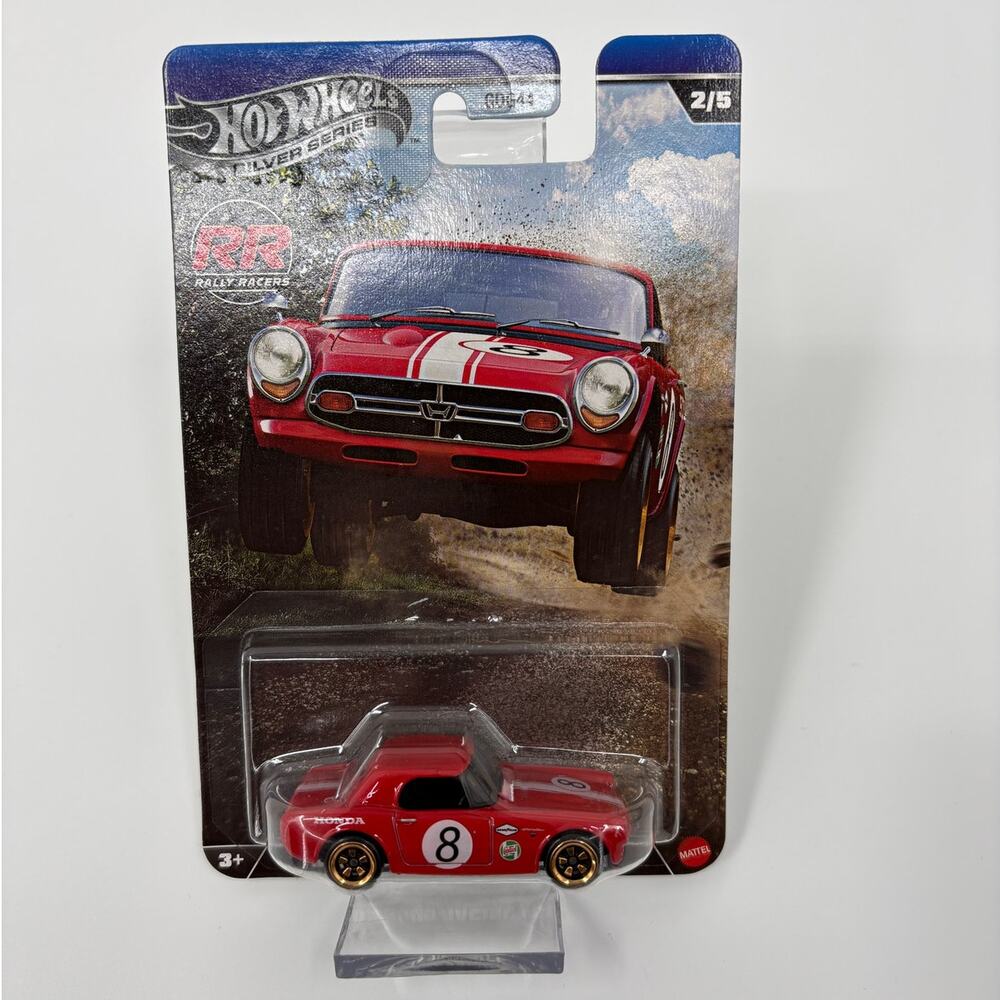 Hot Wheels Rally Racers HOnda S800 Racing/Course 2/5 - Picture 2 of 3